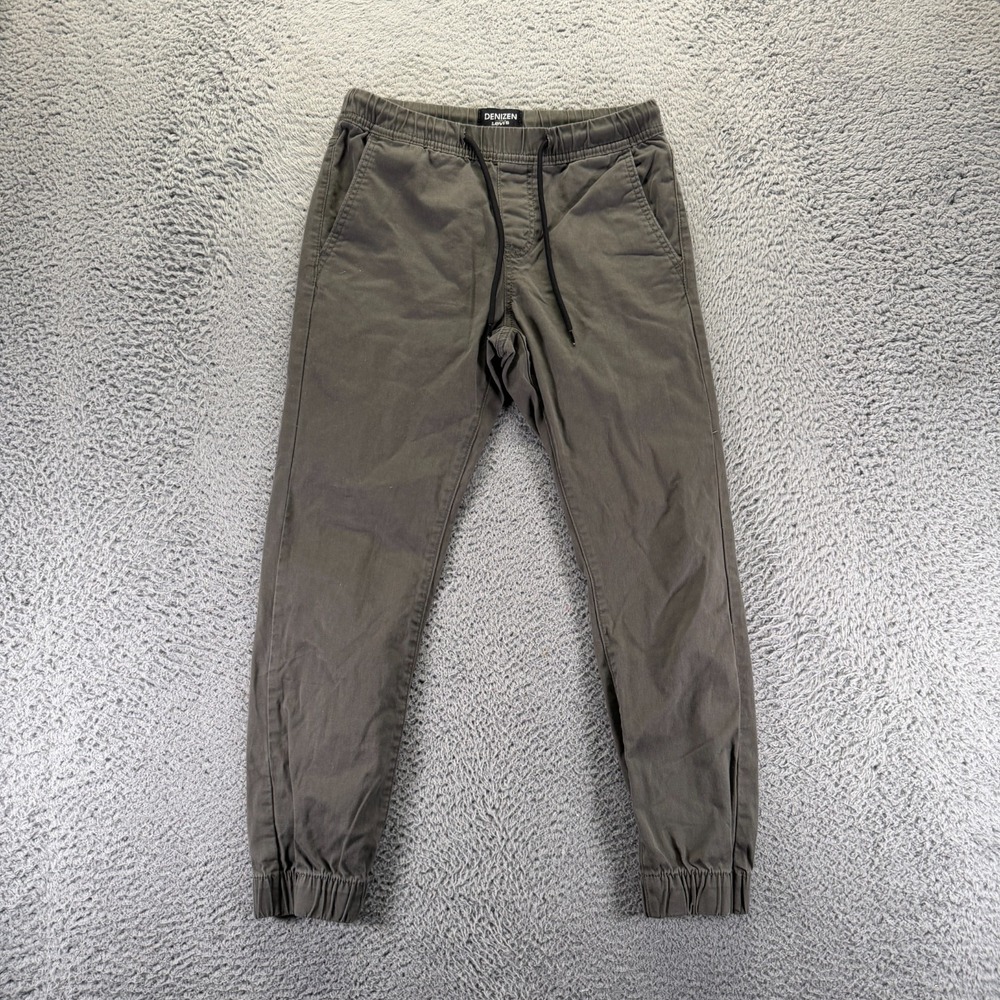 Denizen from Levi's Pant Women's XS Green Jogger Tapered Leg Workwear Stretch